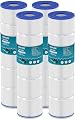 KEEPURE Jandy CV340 Pool Filter Cartridge Compatible with Jandy CL340, PJAN85, C-7459, FC-6405, FC-0800, R0554500, A0557900, 4×85 Sq. Ft, 4 Pack