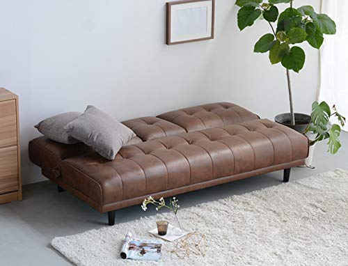 【出品3/23まで】90'sヴィンテージソファ　ソファベッド　レトロ　ストライプ 出品3/23まで】90'sヴィンテージソファ ソファベッド レトロ