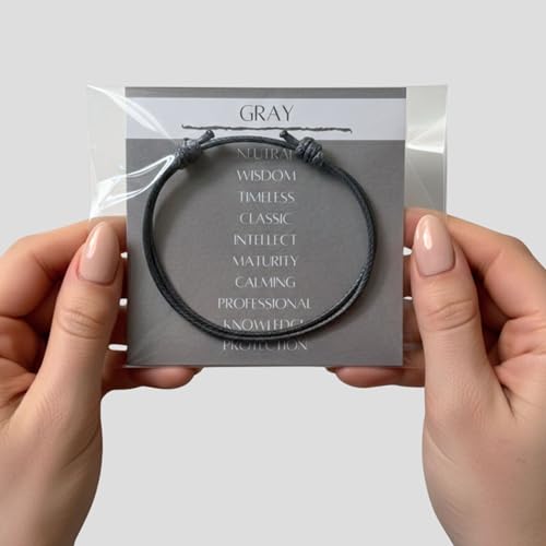 Luck Strings Adjustable Wax Nylon Cord Bracelet for Men Women Adult - Vegan Leather String | Unisex Waterproof Nautical & Surfer Style Friendship Gift, Minimalist - Image 4