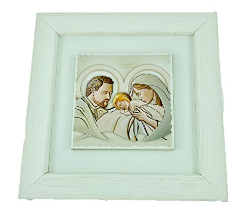 Quadro Legno con Cornice Bianca Shabby Chic con