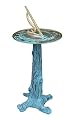 BestNest Rome Grow Old with Me Brass Sundial & Cast Iron Tree Pedestal – Verdigris Finish, Outdoor Garden Sundial, Elegant Wedding & 50th Set