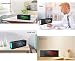 Aceshop Reloj Despertador Digital Radio Despertador con Pantalla LED Grande Carga USB...