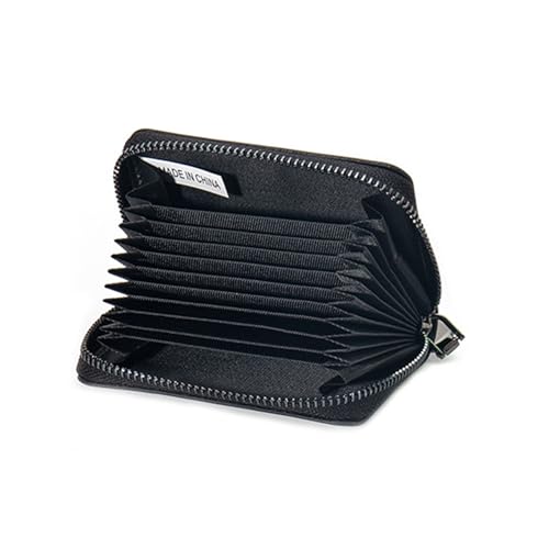 Women's Holographic Metallic Credit Card Holder Zipper RFID Card Case Organizer Shining Leather Slim Cute Pouch Wallet2