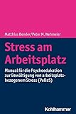 Stress am Arbeitsplatz: Manual für die Psychoedukation zur Bewältigung von arbeitsplatzbezogenem Stress (PeBaS)