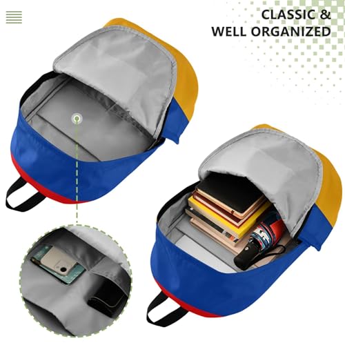 Armenia Flag Cute Woman Casual Daypack Backpacks Simple Cool Book Bags for Teen Girls4