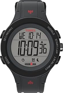 Timex Ironman Herren-Armbanduhr 42mm Digital Grau Silikonband TW5M48900