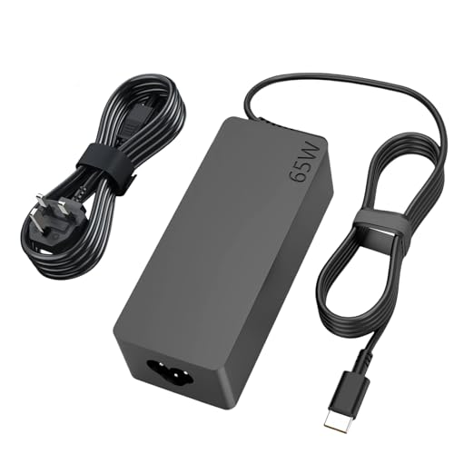 65W USB C Laptop Charger Compatible Lenovo Laptop Charger thinkpad Charger for Lenovo ThinkPad x1 Carbon T14 T15 T580 T590 X280 X380 Yoga 720 910 920 Chromebook C330/S330/100e/300e/500e