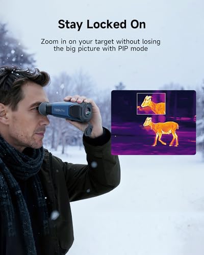 image for TOPDON TS004 Pro Thermal Imaging Monocular, 512 x 384 TISR 384 x 288 I