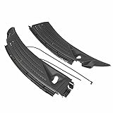 Deebior Left Right Windshield Window Wiper Cowl Cover Panel Grille Compatible with Crew Cab Extended