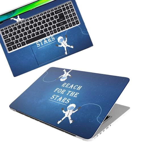 Inkykart DSGN 63 Full Body Laptop Skin Bubble-Free| Laminated| Removable| HD Quality Sticker for Laptops Upto 15.6 Inches Compatible with Hp/Dell/Acer/Lenovo/Asus etc.