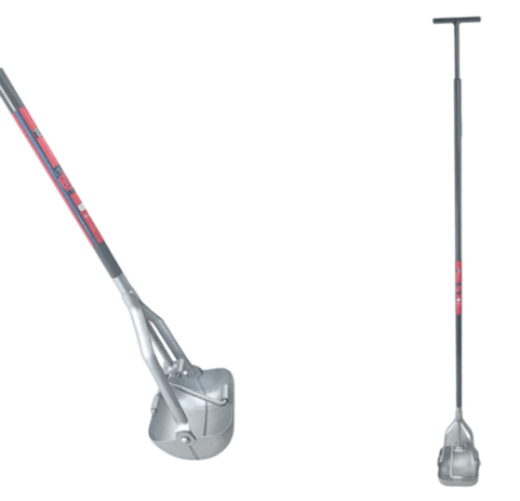 Pala de Pozo Cuadrada 15cm - Pala - Pala de alcantarilla - Longitud Total 153cm