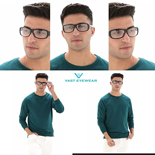 Image of Vast Photochromic Blue Cut Computer Glasses for Eye Protection | Zero Power Anti Glare & Blue Light Filter | UV Protect Specs for Men & Women| Frames| Cooling Glasses Lens