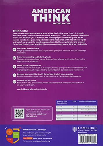 Think Level 2 Student's Book with Workbook Digital Pack American English