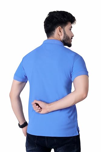 Image of Men's Premium Polo T-Shirt | Classic Collar | Smooth Finish | Half Sleeve Casual Wear (XS to 3XL)