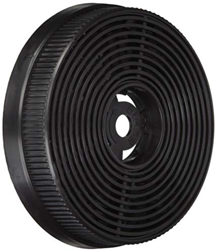 Exquisit 1010171 Filter für Dunstabzugshaube, Kaminzubehör (Schwarz, Kohlefaser, KH60-8, 155 mm)