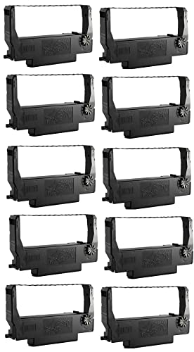Image of Ep ERC 38 Cartridge Ribbon Compatible for Epson TM-300,TM U210D,TM U220D TM-U220 TM-U220-B (Black 10)