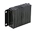 Vestil 1218-4.5 Horizontal Laminated Dock Bumper, Fabric Reinforced Rubber, Rectangular, 4 Holes, 12" Height, 18" Width, 4-1/2" Depth