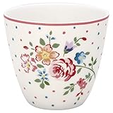 Serie: Belle GreenGate - Tasse, Latte Cup - Belle - White - Porzellan - 300 ml