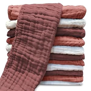 Sunny zzzZZ Muslin Burp Cloths, 20&...