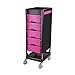 Produktbild RKY Toolbox - Beauty Salon Friseurbedarf Barber Shop Werkzeugschrank Trolley Kinderwagen Friseur Salon Friseur Werkzeugwagen Multifunktionaler Speicher (Farbe : A, größe : 36 * 30 * 91cm)