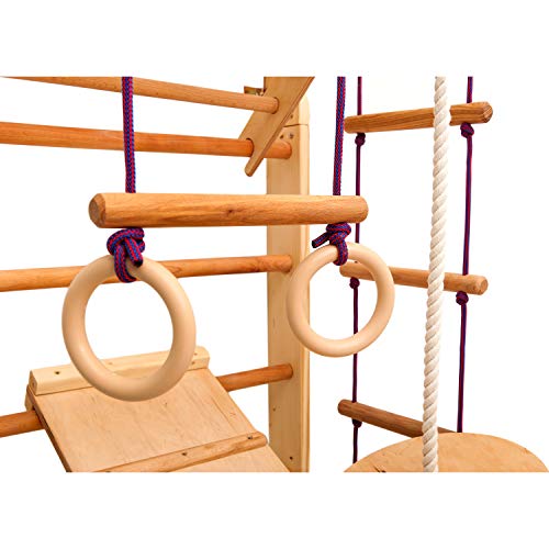 Sprossenwand RINAGYM Kletterwand für Kinder im Vergleich