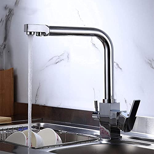 Filtres robinet de cuisine eau chaude froide mitigeur rotatif 360 purificateur eau