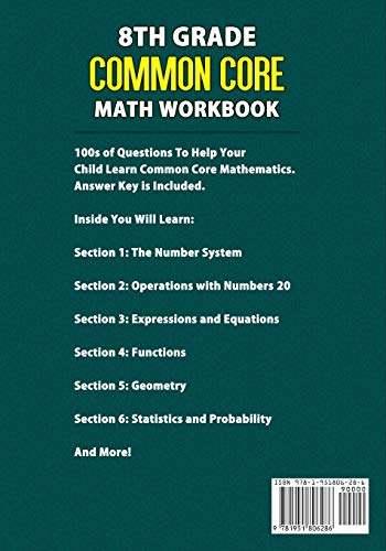 8th Grade Common Core Math Workbook: Daily Practice Questions & Answers To Help Students Succeed - Image 2