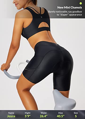 Baleaf BALEAFEAI009A05WBL00105 Women'S Cycling Shorts 4D Padded Bike Shorts Bicycle Biking Gear 7 Inch Biker Shorts thumb #4