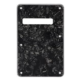 Plaque arrière de guitare, bonne protection Pickguard Guitar Cavity Cover Pretty Decor 2Pcs pour jouer(Le noir) - Les Beatles, Paul McCartney, John Lennon, RIngo Starr, George Harrison Plaque arrière de guitare, bonne protection Pickguard Guitar Cavity Cover Pretty Decor 2Pcs pour jouer(Le noir) – Image 4