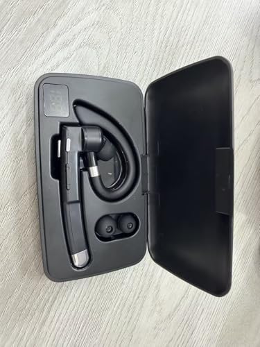 Single Wireless Earbud, Ultra Long Standby Bluetooth Headphone with Large Capacity Charging Box, Built-in CVC8.0 Noise Reduction,
