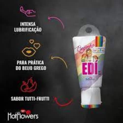 Gel Intimo Beijinho no Edí Excitante Anal Lubrificante Beijo Grego Beijável Sex Shop Kamin