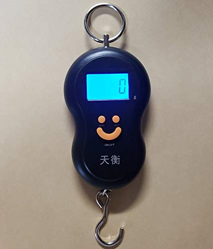 引っ張り力、破断試験の最大瞬間値測定 高精度光デジタルフォースゲージ吊りはかり1gの単位で5000g(5kg)まで計量デジタル吊はか