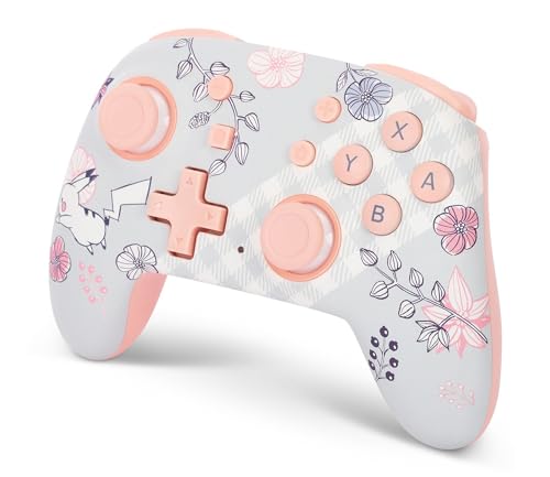 PowerA Nano Enhanced Wireless Controller for Nintendo Switch - Pikachu Garden, mini, portable, gamepad, motion controls, bluetooth by PowerA - Image 5