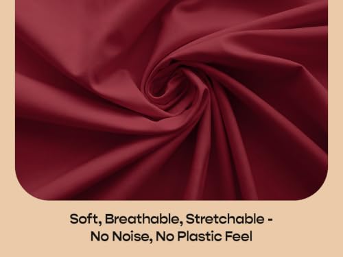 Image of SleepyCat Waterproof Lycra Mattress Protector | Double 78x48 | Maroon
