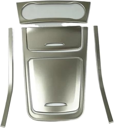 Garniture autocollante pour panneau de rangement CD et console Mercedes Benz