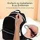Reißverschluss Zipper 15 Stück in Schwarz, Silber und Waffenfarbe – Universelles Reißverschluss-Reparaturset für Kleidung, Taschen und mehr