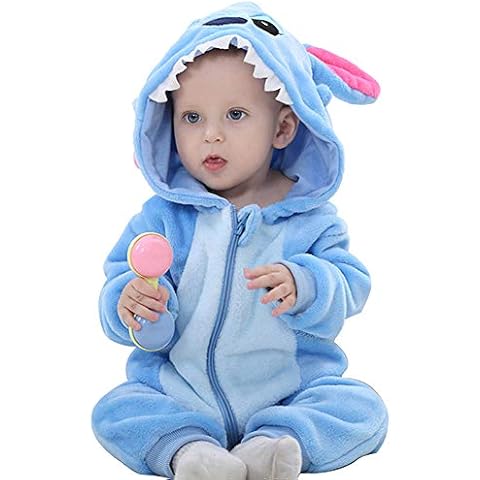 ANUFER Unisexo Bebé Encapuchada Mameluco Franela Animal Tiburón SN07652 Cover