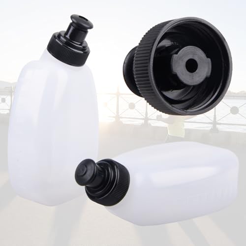 Image of Azarxis Running Water Bottles Flask BPA Free Leakproof Hydration Vest Packs Waist Belt Replacement for Triathlon Marathon Hiking Cycling Climbing Runner