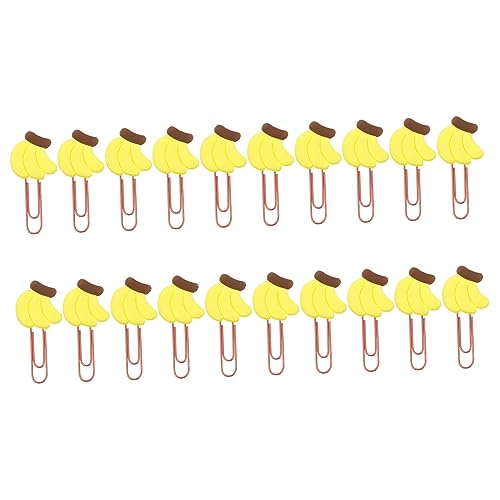 Gogogmee 20piezas Creadivo Clip De Silicona Alfiler Para Papel Sujetapapeles Multifuncional