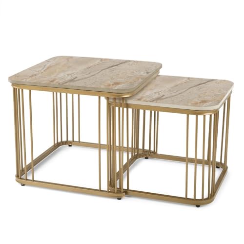 Image of Wakefit Center Table | 1 Yr Warranty | Coffee Table for Living Room Wooden, Tea Table for Living Room Wooden, Sofa Table, Free Installation from Brand, Modern Multi-Functional & Wobble-Free(Flat)
