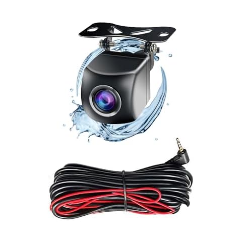 PRUVEEO Rear Camera for D90-4CH 1080P Back Up Camera Cover