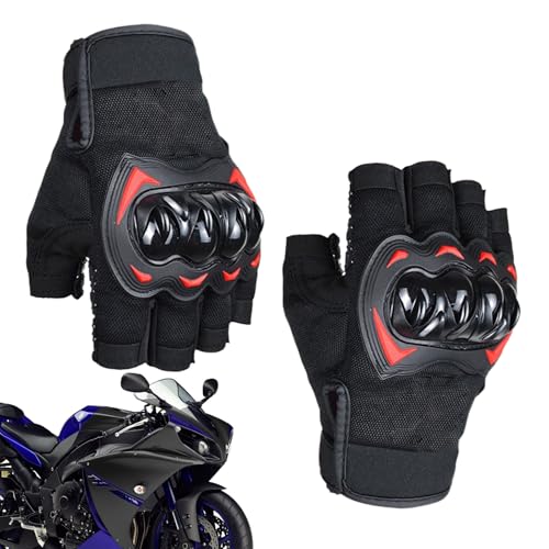 Hogvinnatil Mitaines - Gants de conduite - Gants de moto - Gants respirants pour écran tactile - Moufles de vélo ergonomiques - Accessoire de temps chaud pour l'entraînement