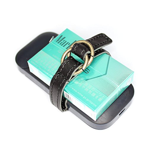 ACRX oh iqos BAND Ȗ؃U[ iQOS ܂Ƃ߂Ď[ł  dq^oR 2.4 Plus U[ {v wlp15 [workers of Leather products] (ubN)