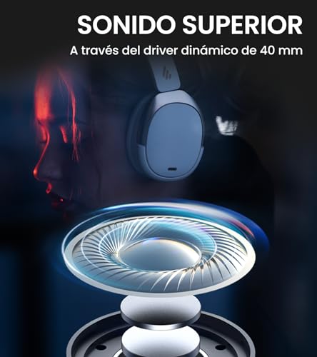 Auriculares con cancelación activa del ruido Edifier WH950NB para aislar el estrés diario 3