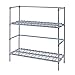 Quantum Storage Systems 186054DGY Tank and Beverage Container Dunnage Rack, 60" W x 18" D x 54" H, Carbon Steel, Epoxy Coated, Gray, NSF