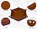 Dice Holder Leather DND Dice Case Foldable Dice Tray Dungeons and Dragons Storage Tray for Tabletop Game