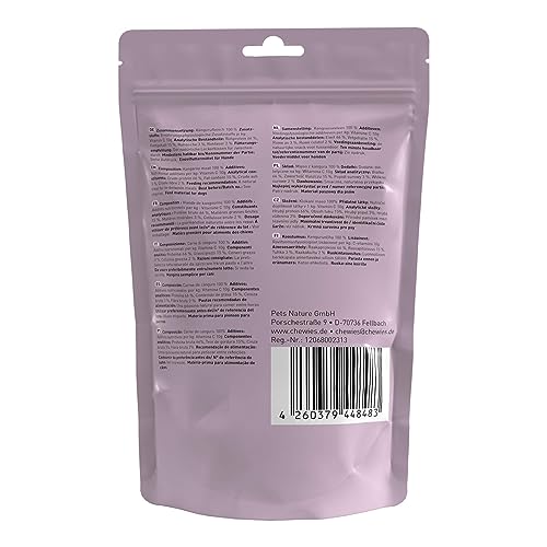 Chewies Fleischstreifen MAXI Hundeleckerli aus 100 % Kängurufleisch - 150 g - luftgetrocknete Känguru Kaustreifen für Hunde - zuckerfrei & getreidefrei - Dörrfleisch vom Känguru