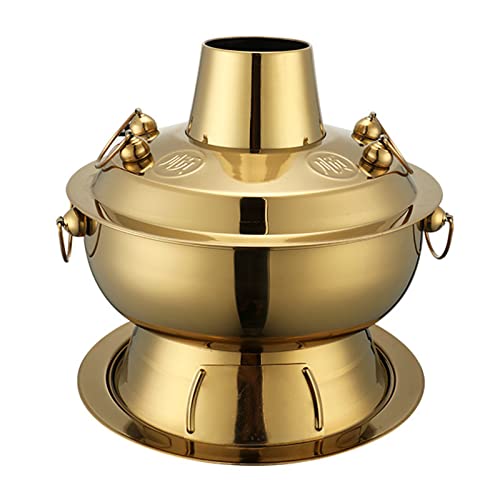 Olla caliente de cobre tradicional china 36cm