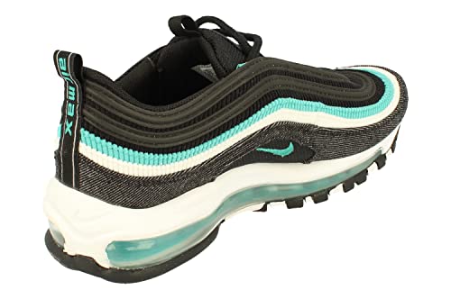 Nike Air Max 97 SE GS Running Trainers DN3275 Sneakers Shoes (UK 5 US 5.5Y EU 38, Black Sport Turquoise Summit White 001)3