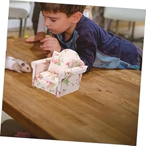   Hamster-Sofa-Chair-Bunny-Toys-Guinea-Pig-Toys-Rabbit-Toys-Furniture-Decor-Models-Mini-Sofa-Mice-Small-Sofa-Small-Pet-Bed-Small-Floral-Hamster-Supplies-Cloth-Individual